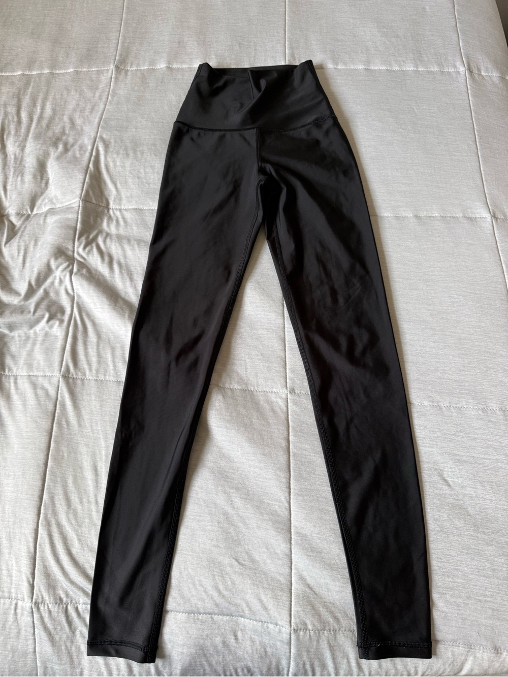 High-Waist Black Leggings for Women aerie offline